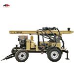 Hydraulic Water Well Drilling Machine / Borehole Drilling Rig Diesel Power Type