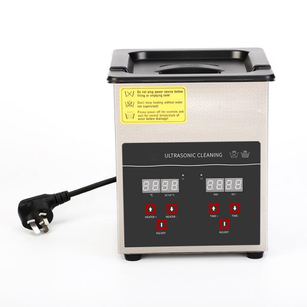 China 40KHz Mini Ultrasonic Cleaner Portable Industrial With CE Certificate factory