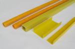 Fiber Reinforced Polymer Pultruded FRP C Channel Chemical Resistant / Light