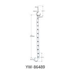 Cobra Hook Hanging Cable Kits For Supermarket Shelf 24*29.5mm YW86487
