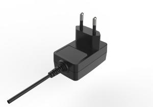 China EU Plug 12V DC 1amp Power Supply , CE TP Link Router Power Adapter 12V factory