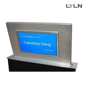 China Low Noise Retractable Monitor Ultra Slim With 10.1 Inch Digital Nameplate factory