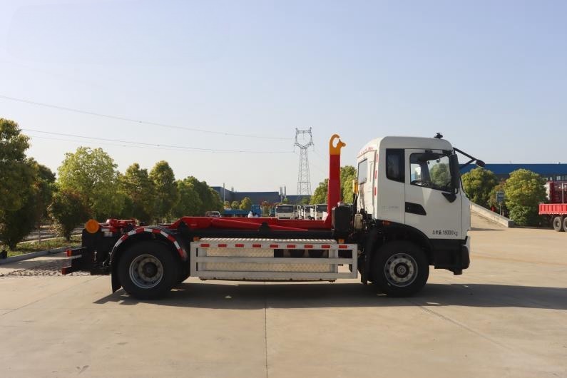 Pure Electric Detachable Garbage Truck with Detachable Hook Arm