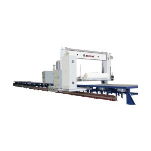 Long Sheet Pu Foam Splitting Cutting Machine High Precision, Linear Motion Guide