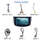 9 Inch Toyota Android Car Stereo RAV4 2007-2013 2.5D Camera Car Android 9.0