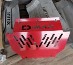 Dmax Red Color Auto Skid Plate , Engine Protection Board For Pickup Truck