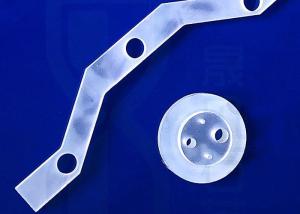 China Cnc Machined Fused Quartz Parts Frosted Surface 450mm factory