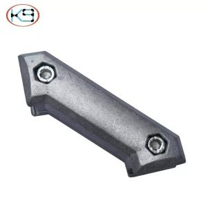 China Aluminum Alloy Pipe Fittings AL-4 45 Degree Reinforced Aluminum Alloy Fittings factory