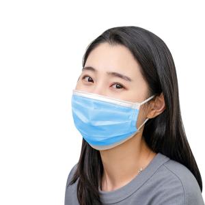 China 3 Ply Disposable Protective Mask For Cough Germs Illness Eco - Friendly factory