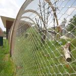 Ferruled 1.5mm 1.6mm Stainless Steel Wire Rope Mesh For Zoo Animals Enclosure