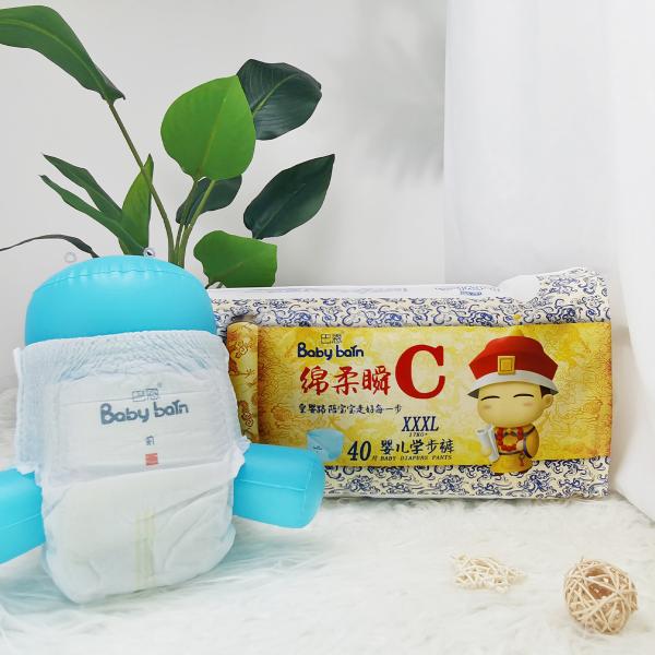 Disposable Baby Diapers Newborn Chinese Organic Premium Nappies Wholesale Top