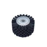 Industrial Wear Resistant Nylon Bristle Small Round Roller Wheel Brush for
