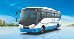 Dongfeng Luxury Medium-Sized 16 Seat Coach Bus Euro 4 Emission Automatic