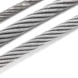 China Non-Alloy Wire Rope Cranes For Port Lifting Elevator 6x25fi 6mm-50mm Carbon Steel Construction factory