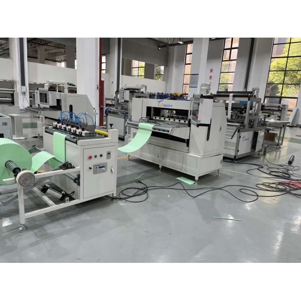 Stable Output Easy Operation Filter Folding Gluing Production Line Supporting Long-Time Continuous Operation
