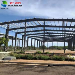 China Workshop Steel Structure Building , Industrial Steel Warehouse Construction factory