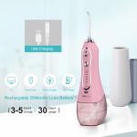 Plastic Rechargeable Oral Care Water Flosser Dental Portable Oral Irrigator