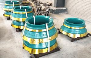 China High manganese steel cone crusher mantle with high wear resistance manufacturer factory