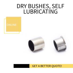 China Steel Backed Bronze Bearing Flange Bushing Low - Maintenance For Air Compressor factory