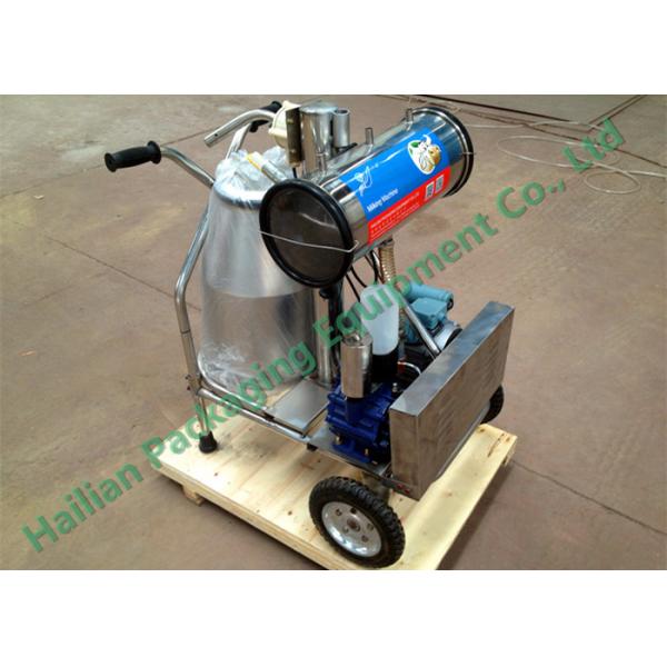 China Sheep Mobile Milking Machine Large Capacity with Copper Electric Motor factory