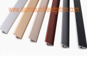 China Extrusion Aluminium Floor Trims T Shaped 20mm Width Floor Decoration Lines factory