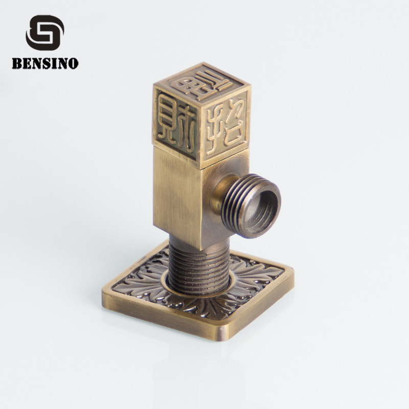 OEM Square 225g 0.8MPA Brass Tap Valve For Toilet