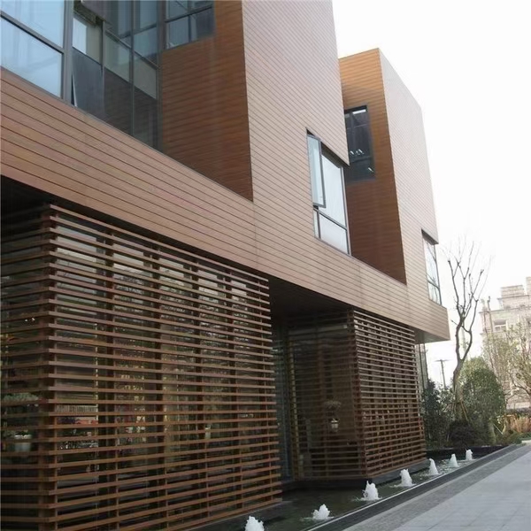Prefabricated House Outdoor Panels Plastic Wood Composite Materials for Villa Apartment