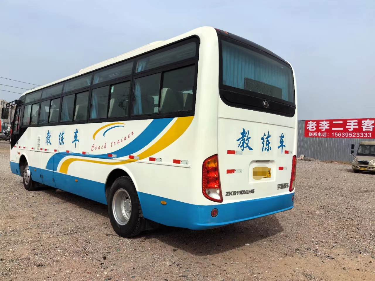 10-23 Seat Second-Hand Driving License Test Car with Diesel Fuel