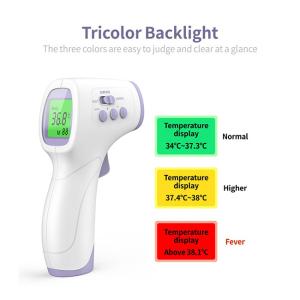 China LCD Infrared Forehead Non Contact Infrared Temperature Gun factory