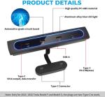 Shunt Hub Tesla Model Accessories 4 Ports Tesla Y Usb Ports 27W Quick Charger