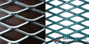 China Low Carbon Steel Expanded Metal Mesh, With Galvanized &amp; PVC Coated factory