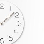 Arabic Numerals Nordic Modern Wall Clock Wooden Living Room Decoration Wall