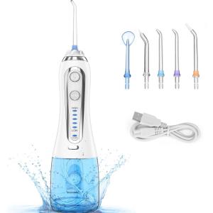 China 0.3L Tank Cordless Dental Water Flosser , Wireless Oral Irrigator 20-140PSI factory