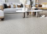 Impact Resistant Grey Granite Vinyl Flooring 0.3mm Eco Friendly Anti Slip GKBM