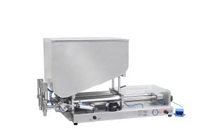 China 200ml 0.01 Tolerance Liquid Filling Sealing Machine , 5BPM Drinking Water Filling Machine factory
