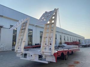 China 137500 to 26000*2500to2550 Height Low-Bed Semi-Trailers for Heavy Machinery Transport factory