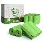 Hot Selling 100% Biodegradable Cornstarch Dog Poop Bag Dog Waste Bag Compostable