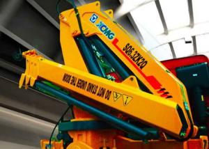 China 360 degrees XCMG Knuckle boom crane Safety Hydraulic for loading With 90L Oil Tank factory