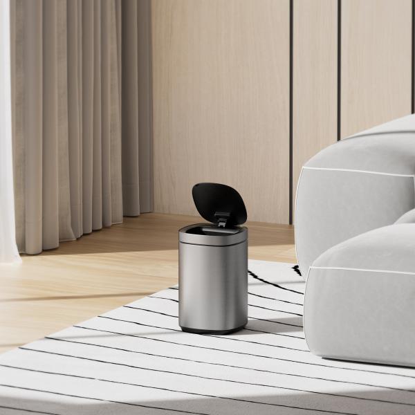 20L Satin Stainless Steel Smart Sensor Bin Automatic Touchless Household Motion