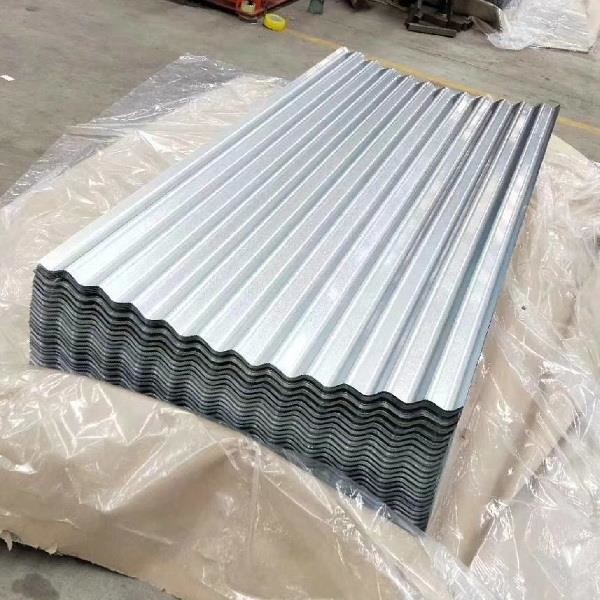 DX51D Z100 Galvanized Iron Roofing Sheet Corrugated 6-12m Length