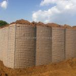 Square Hole Defensive Barrier Bag Sand Wall Barrier Welded Mesh