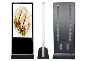 China Remote Control 43&quot; Floor Stand Digital Signage For Food Shops , 400cd/m2 factory