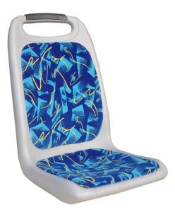 China Popular Pretty Plastic Bus Seats , Small Bus Seats Bolt Upholstery Mouted factory