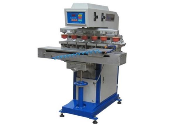 China 5 Bar Pad Print Machinery Gravure Plate Type Bill Automatic Pad Printer factory