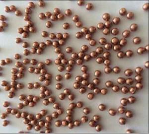 China Accurate Grinding Copper Granules Wire Grinding Balls 0.3mm - 3.0mm size factory