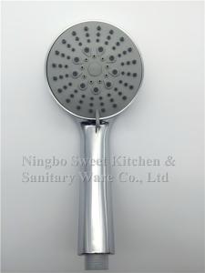 China hot sale ABS material chrome plating shower head hand shower rain shower sanitary ware accessories factory