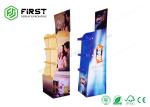 Custom Retail Printed Pop Cardboard Cosmetic Display Carton Floor Display Stand