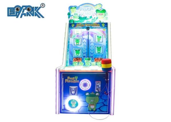 China 100W Whack A Mole Hitting Frog Machine Frog Paradise Hammer Game Machine factory