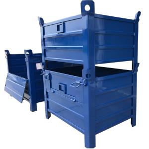 China Light Duty Electroplated 2000KGS 2.0mm Steel Pallet Cages factory
