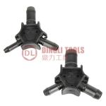 DL-1232-13 3 Type Round Pipe Chamfer Tool , Black Metal Tube Deburring Tool